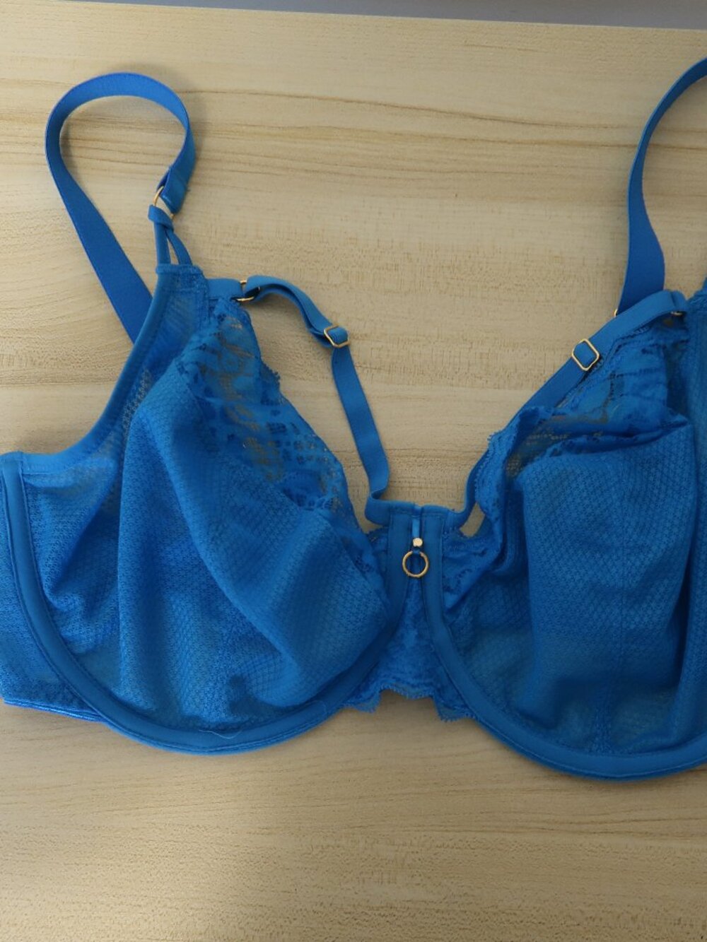 Freya temptress plunge bra blue 34I